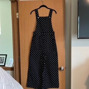 Topshop wide leg overalls